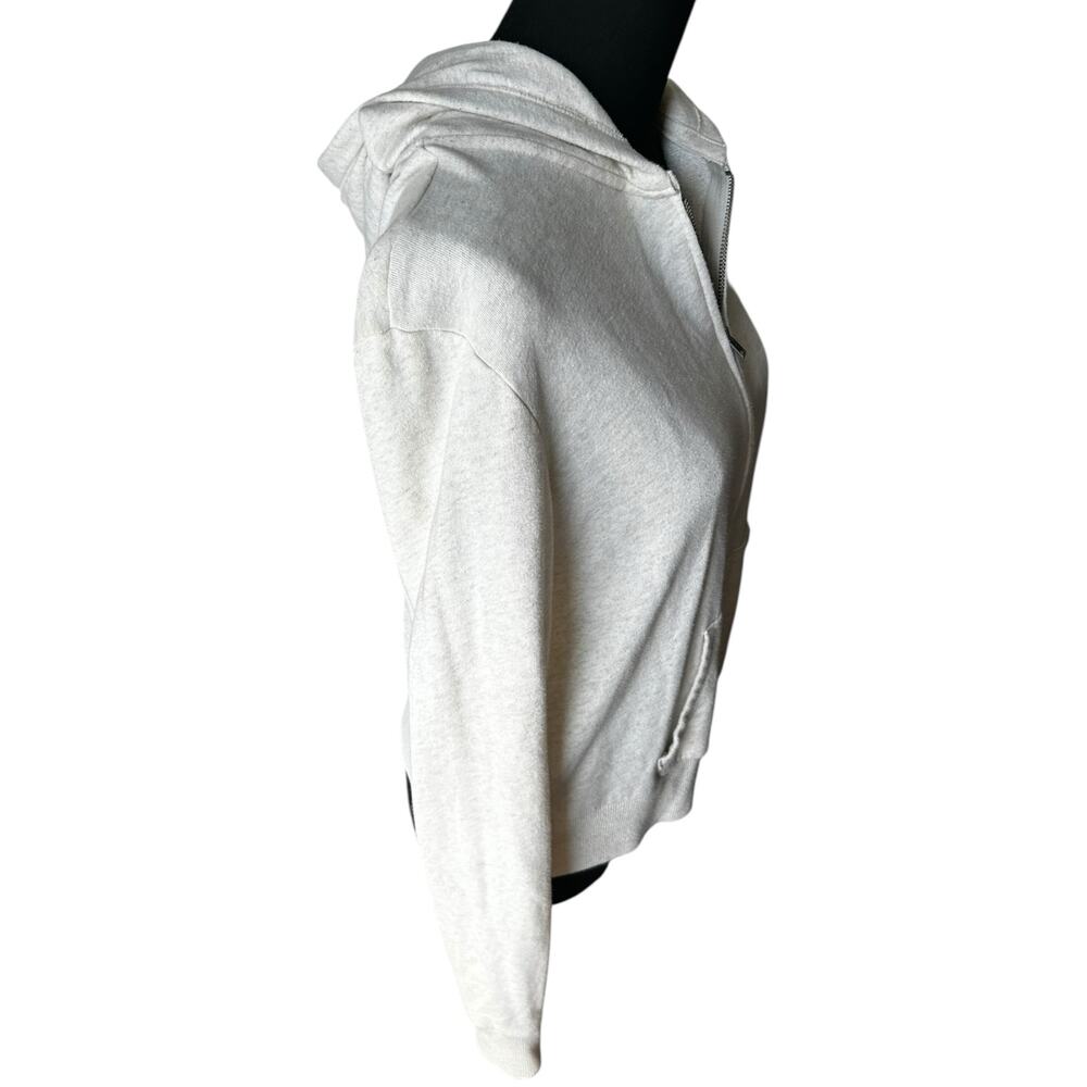 Y2K Women’s Hollister Cream Full Zip Jacket Size Medium - Picture 3 of 5